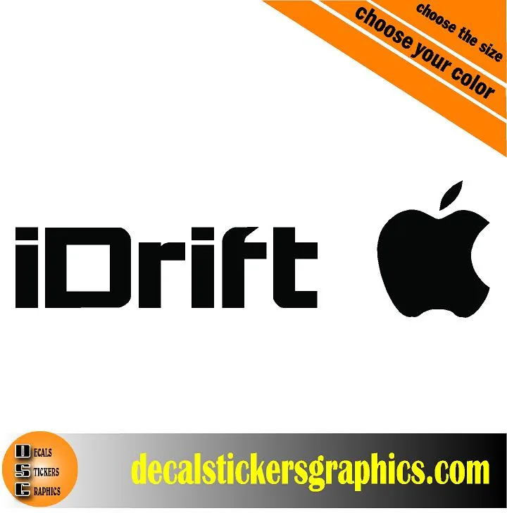 Idrift jdm vinyl decal