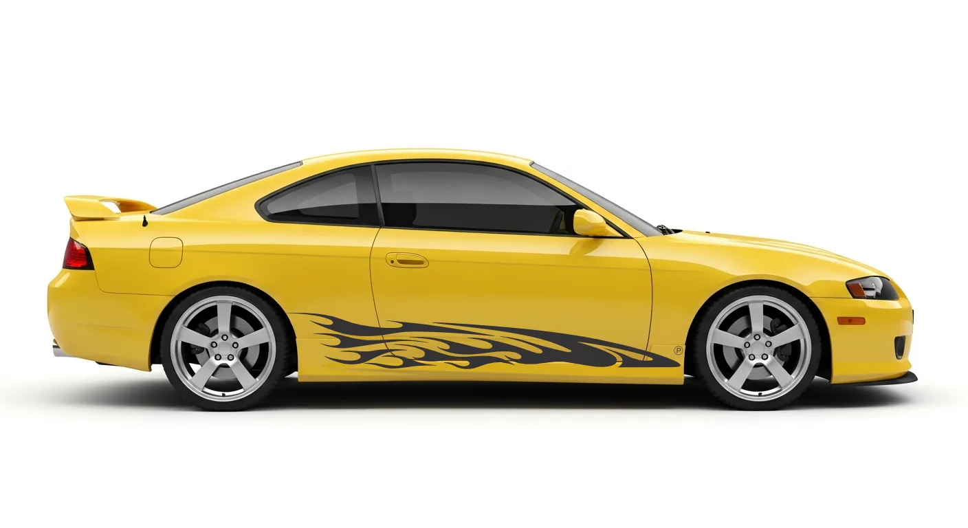 racing stripes vinyl decal